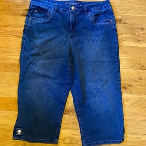 Gloria Vanderbilt skimmer capris